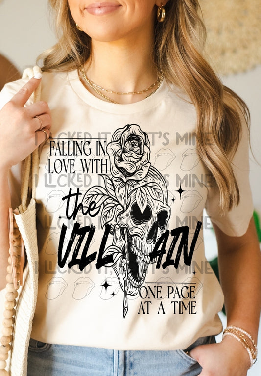 Falling In Love With The Villain One Place At A Time Tshirt