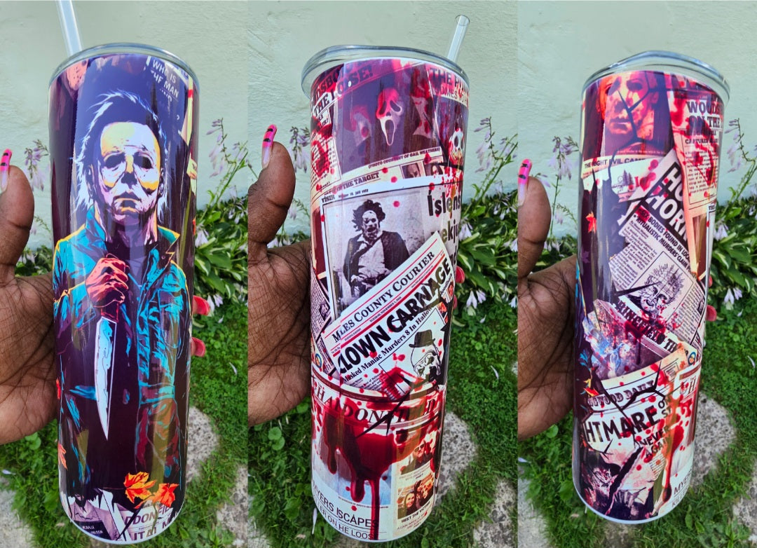 Michael Myers Tumbler