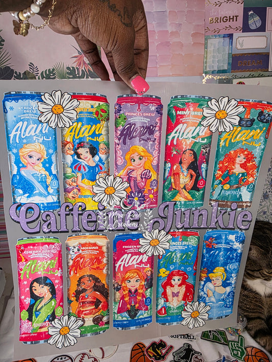 Alani Mermaid DTF Transfer