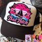 Baf Bitch  DTF Trucker Hat Patch