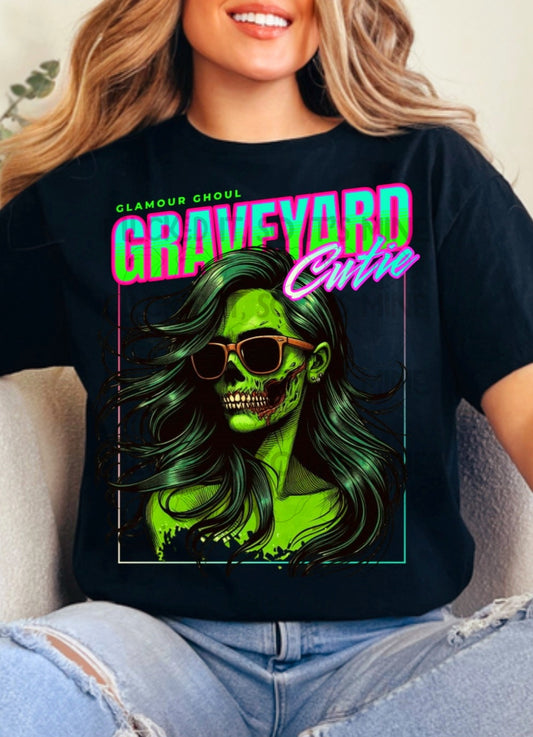 Glamour Ghoul Graveyard Cutie DTF