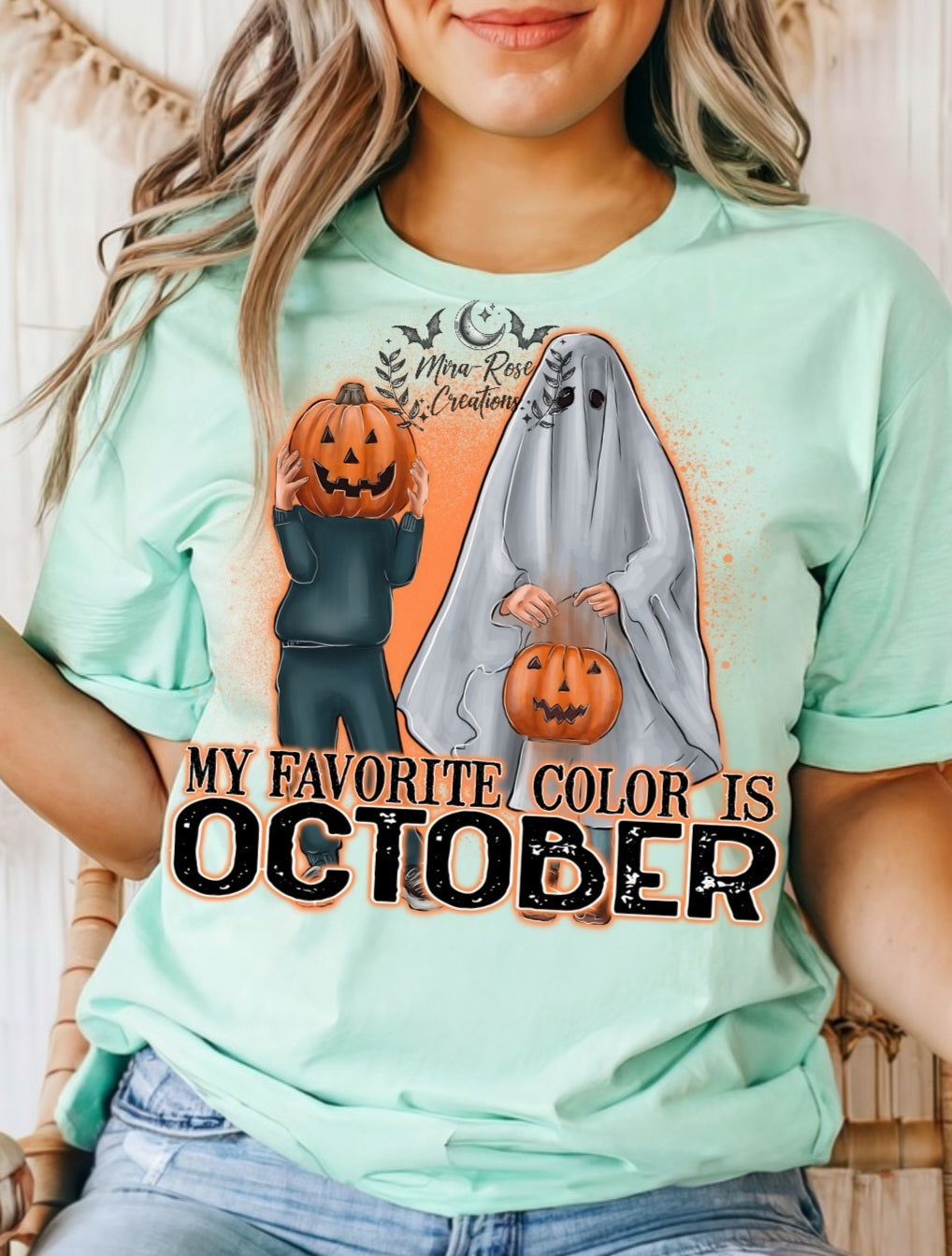 My Favorite Color Is October DTF