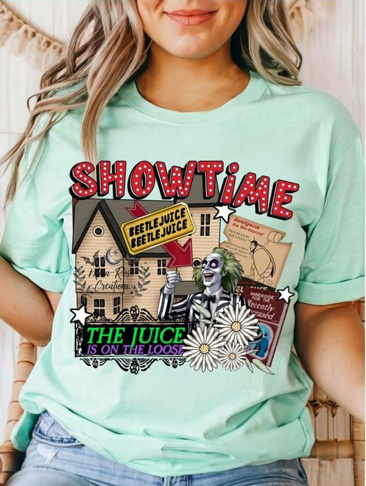 Showtime The Juice Is On The Loose Tshirt