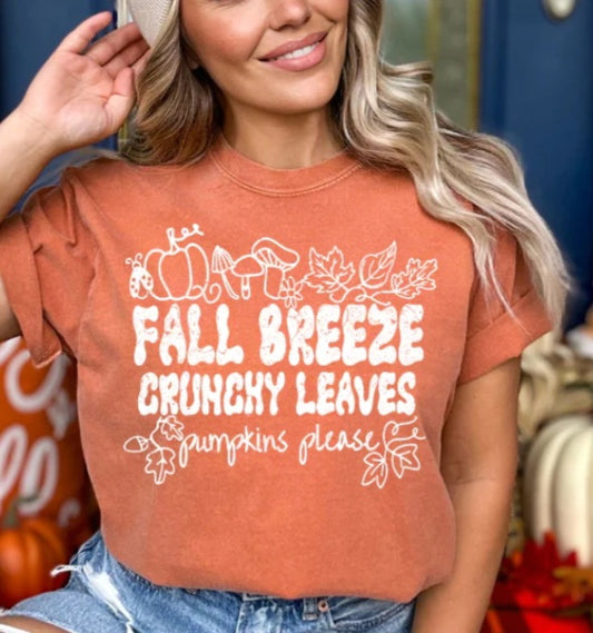 Fall Breeze, Crunchy Leaves Pumpkins Please RTS