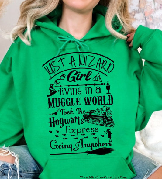 Just A Wizard Girl Tee