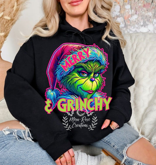 Merry & Grinchy Tshirt/Hoodie